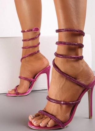 Босоніжки рожеві