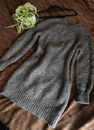 Теплое платье - туника