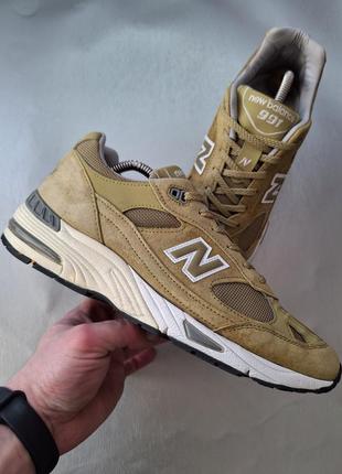 Кроссовки Strumpor new balance 991 green moss made in england