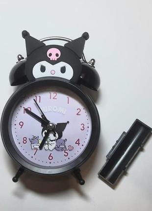Дитячий настільний годинник-будильник "sanrio" aa-505 чорний