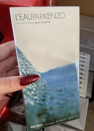 Kenzo l'eau kenzo pour homme 100 мл