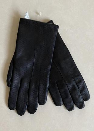 Перчатки кожаные женские италия размер s, 71 фото