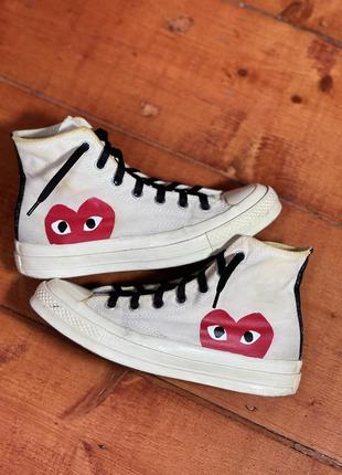 Кеди Converse x comme des garcons play