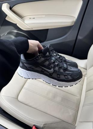 nike store p-6000 black white grey6 фото