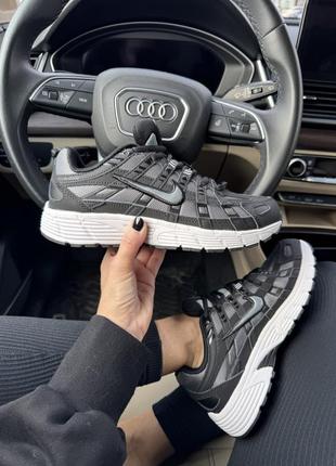 nike store p-6000 black white grey3 фото