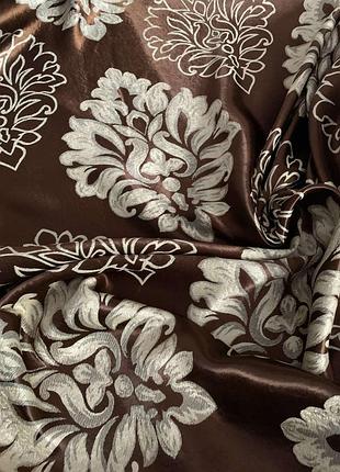 Штора блекаут двохстороння шоколад/слонова кістка