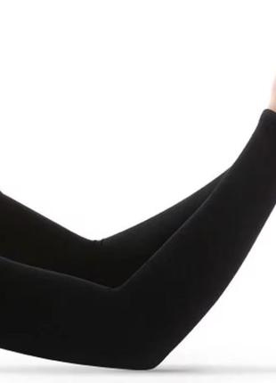 Нарукавники налокітник волейбол баскетбол пара чорні йога танці хілс