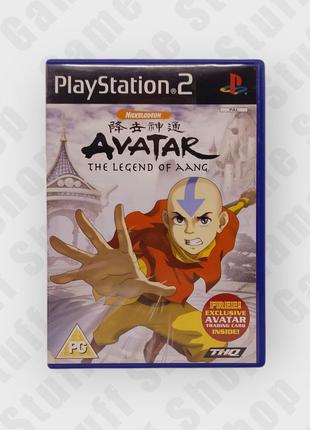 🔘 диск с игрой avatar the legend of aang (playstation 2) 🔘