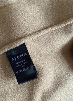 Пальто alpha,брендове,кемел,лана,нове 6
