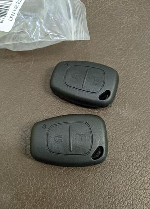 Корпус выбрасываемого ключа на две кнопки