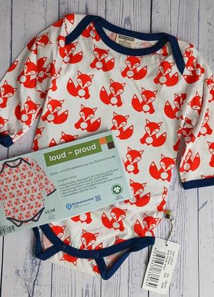 Боди мальчика loud - proud, 62/68.