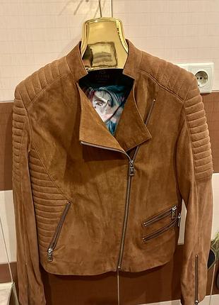 Косуха з натуральної замші