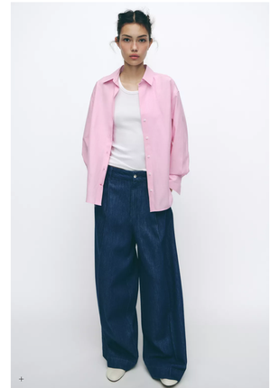Сорочка оксфорд  zara