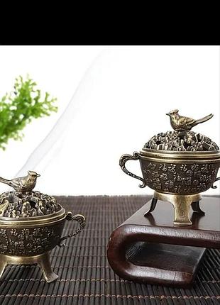 Курильница для благовоний. курильница чудо-птица.