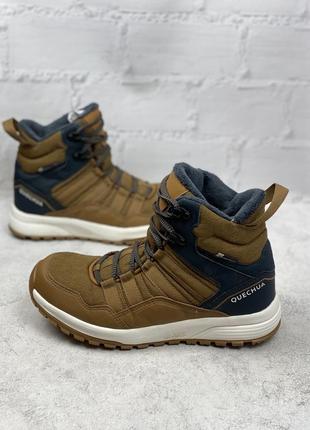 Треккинговые ботинки quechua waterproof