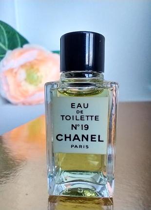 Chanel № 19 миниатюра 4ml винтаж оригинал