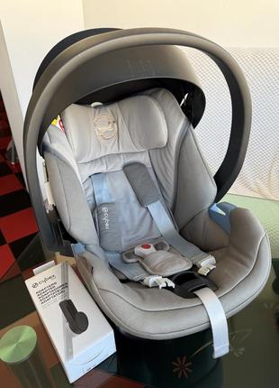 Автокресло cybex aton 5 + адаптеры в подарок