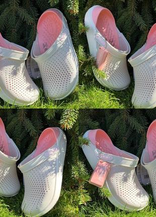 Женские кроксы сабо literide clog crocs literide clog все размеры в наличии crocs