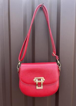 Sale❤️ сумка жіноча нова червона через плече крос боді