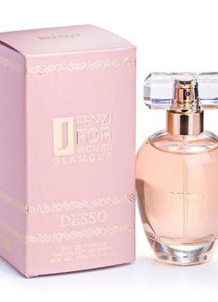 Jfenzi for women desso glamour парфюмированная вода 100 мл фруктовая цветочная женская...