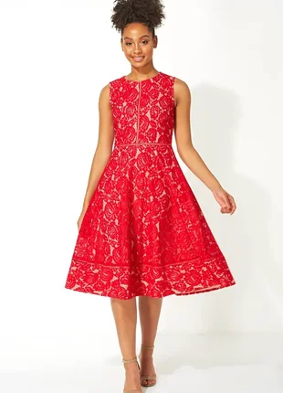 Моделирующее платье, из кружева, nude, asos