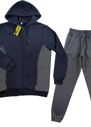 Костюм спортивний чоловічій утепленний l/48, xl/50