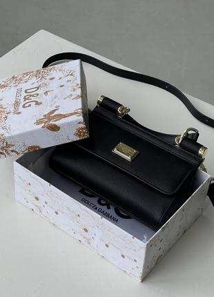 Чорна шкіряна сумка 3