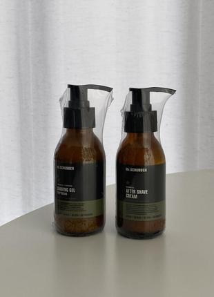 Гель для гоління shaving gel deep ocean mr.scrubber та крем після гоління  men mr.scrubber, один лот
