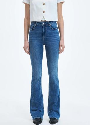 Xl джинсы клеш буткат river island делают длинные ноги denim specialist flare