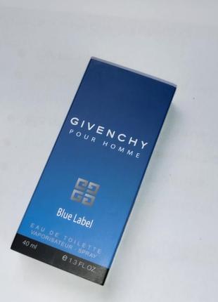 Blue label - свіжий та елегантний аромат для справжніх чоловіків!