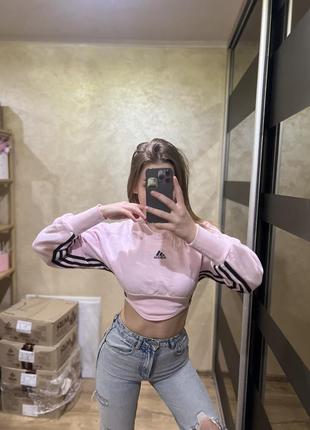 Рожева корсетна кофтинка adidas