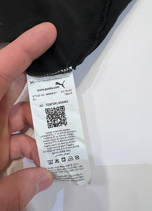 Женская футболка puma / женская футболка пума / футболка пума / черная футболка puma / спортивная футболка puma / хлопковая футболка puma  /15 фото