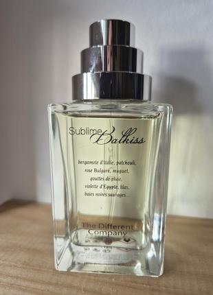 Распив the different company juste chic sublime balkiss