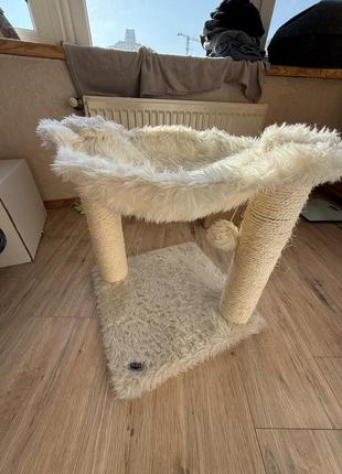 Кігтеточка trixie baza 41х41х50 см - бежевого кольору