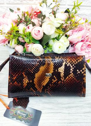 Женская кожаная косметичка,фирмы desissn турция