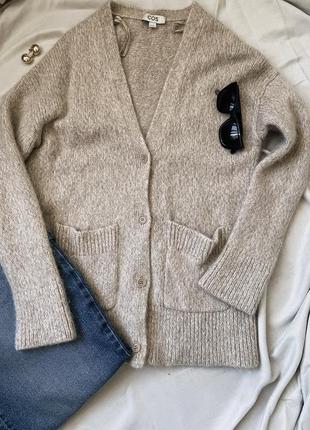 Кардиган светр вовна шерсть кашемір альпака cos zara other stories arket