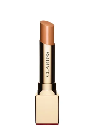 Стійка помада clarins rouge prodige 123 creamy toffee тестер