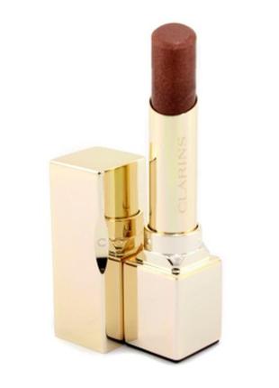 Стійка помада clarins rouge prodige 128 copper brown тестер