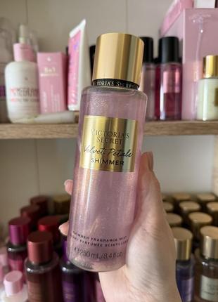 Спрей мисториа сикрет victoria’s secret velvet petals shimmer