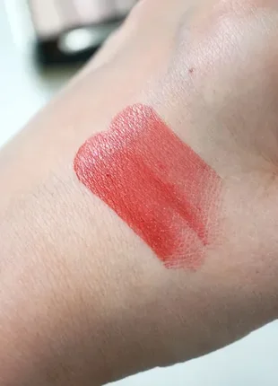 Поживна помада clarins rouge eclat 22 red paprika тестер