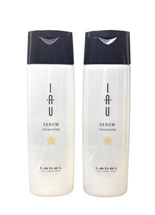 Увлажняющий аромашампунь lebel iau cleansing, 200ml serum