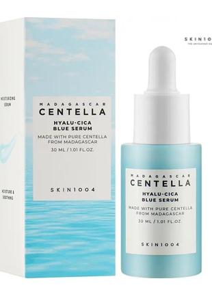 Сироватка для обличчя
skin1004 madagascar centella hyalu-cica blue serum