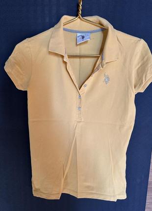 Женское поло us polo xs