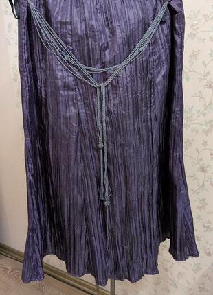 Юбка лиловая