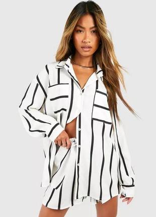 Рубашка блуза в полоску