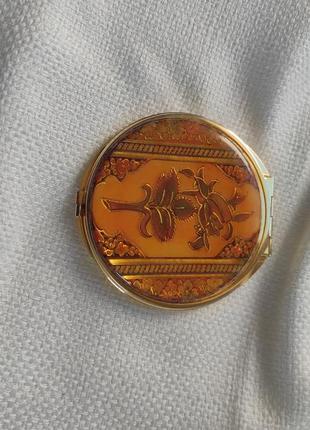 Дзеркало кишенькове вінтаж . металеве