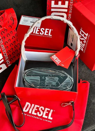 Женская сумка diesel 1dr iconic shoulder bag black premium