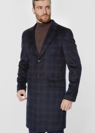 Классическое мужское деми пальто, бордового цвета, размер 48, atlihan menswear