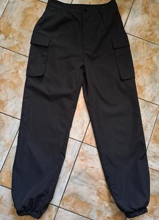 Брюки брюки джоггеры карго на высокий рост shein