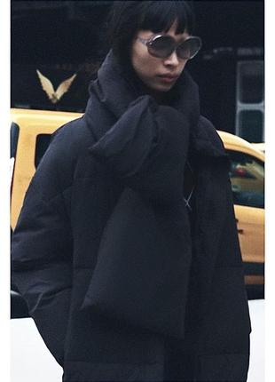Куртка пальто пуховик zara